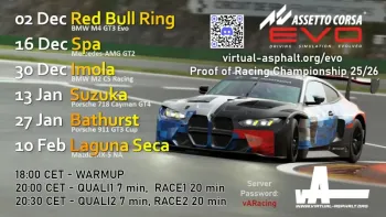 vA Proof of Racing Championship Winter 25/26